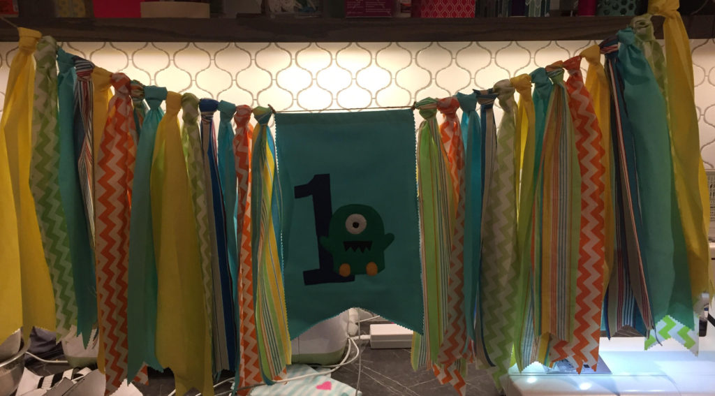 DIY High Chair Banner